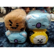 BTS Bt21 Let's Party Plushie Mini pillow E F/S Japan