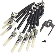 FJ504 Spider Injector Fuel Injector Assembly Compatible with Cadillac Escalade C1500 C2500 C3500 K15