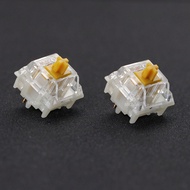 【In Stock】Gazzew Boba U4t Rgb Version Thocky Switch Clear Top Without Slot Mechanical Keyboard Switc
