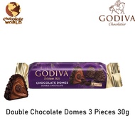 Godiva Double Chocolate Domes 3 Pcs 30g (Made in EU)