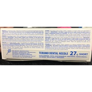 Terumo needle box 27G x 0.4 -21mm