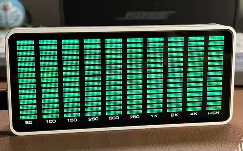 LINK1 AK1016 Green LED indicator Audio Music spectrum VU Meter Stereo Amplifier Board Adjustable lig