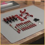 Baosity Improved Performance WPL C24 Upgrade Parts Heavy Duty Metal Link Rod Shock Absorber Kit Easy
