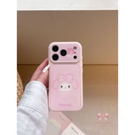 For iPhone 16 Pro Max Case TPU Phone Case For iPhone 17 Pro Max 16 15 Cover 手机壳 Aesthetic Korean Cut