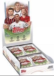 24-25 歐戰UCC Hobby原箱現貨 2024/25 Topps UCC UEFA Club Competitions Soccer Hobby 12 Box