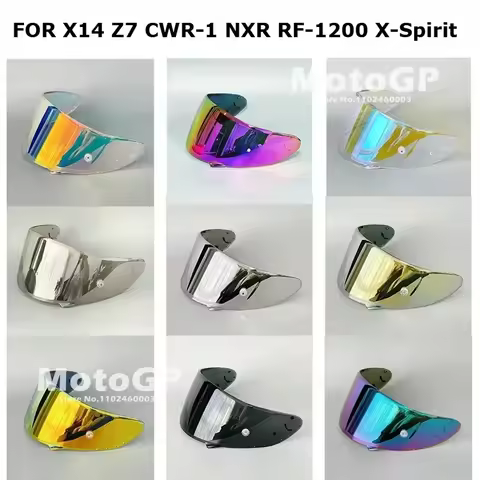 Helmet Visor for SHOEI X-14 X14 Z-7 Z7 CWR-1 CWR1 NXR RF-1200 RF1200 X-Spirit III XSpirit 3 X-Fourte