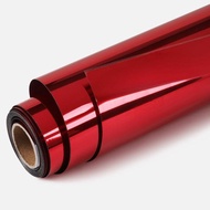 Stiker Kaca Mobil One Way silver red Anti Panas Tidak Tembus Cahaya Kaca Mobil - High Kualitas Lebar