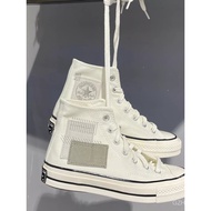 promotion CONVERSE Discount CHUCK b10 b7 70 b3 b8 Khaki White Logo Rag Square Stitching Needlework C