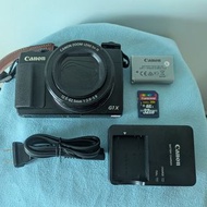 二手Canon PowerShot G1X 含電池 充電器 記憶卡
