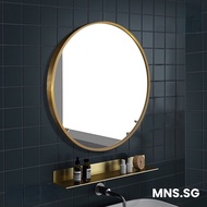 MNS Round toilet mirror Circle mirror Wall hang Mirror Round explosion proof bathroom mirror Wall mi