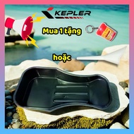 Oil collection tray for motorbikes (2.5L), convenient oil drain, easy to change oil at home, suitabl