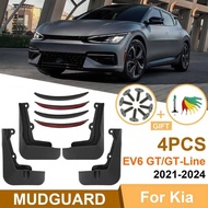 Car Mudflaps For Kia EV6 GT-Line GT Line CV EV 2021 2022 2023 2024 Splash Grd Fender Mudgrds Front R