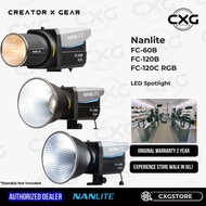 RAYA Sales NANLITE FC60B / 120B / 120C RGB Bi-Color Video Light