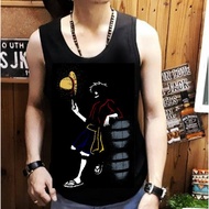 Yc Collection Men's Singlet with the Latest Cartoon Motif with Luffy Drum Image Men's Clothing/