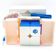 GAN251 M Pro 2x2 Magnetic Speed Puzzle Cube Stickerless Gan 251 M Pro 2x2x2 Cube 63 Magnets Toys fro