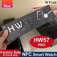 2022 New Smart Watch HW57 Pro NFC Voice Assistant Payment Bluetooth Call waterproof  Men PK iwo HW37