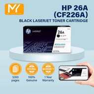 HP 26A / CF226A LASERJET PRO BLACK TONER CARTRIDGE / FOR PRINTER MODELS : M402dn/ M402dne/ M402dw/ M