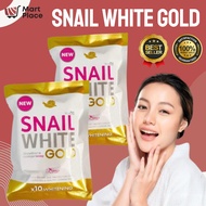 Snail White Gold Glutathione Collagen Soap X10