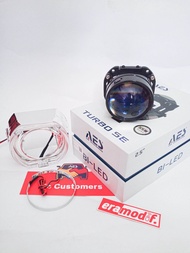 BILED AES turbo se 55W Blue Lens 2.5 inch Lampu Depan Biled projektor biled aes original proji aes projie bullaes