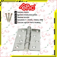 Epic 4 Inch Door Hinges - Stainless Hinges - Thick Hinges