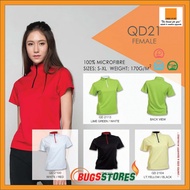 Oren Sport Women Girls Mock Neck Sport T-Shirt QD21