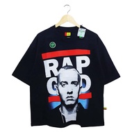 T-SHIRT RAPPER EMINEM/ RAP GOD/ OVERSIZE/