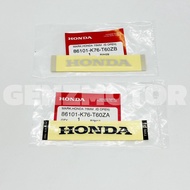 Mark Strip Curve Sticker HONDA 75 mm. Authentic Center 86101-K76-T60ZA 86101-K76-T60ZB ️ Cheap Shipp
