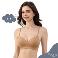 Young Hearts Young Curves Seamless Triangle Wireless Bralette C02-100032