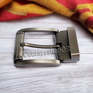 4CM LEATHER BUCKLE HEAD NEEDLE STITCH / MEN'S BELT HEAD / BELT HEAD / HEAD BUCKLE Belt Buckle Belt