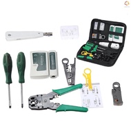 9 In 1 Tang Tester Kabel Jaringan Lan Cat5 Rj45 Rj11 Rj12