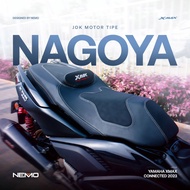 เบาะแต่ง NEMO NAGOYA สำหรับ New Xmax 300 2023-2024 เบาะแต่งทรงสปอร์ต Xmax300