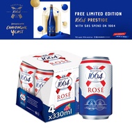 Kronenbourg 1664 Rosé Wheat Beer 320ml 4s Can