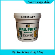 Keo trám trét khiếm khuyết và làm phẳng bề mặt tường kiêm sơn lót nội ngoại thất - Wall Putty Bosny