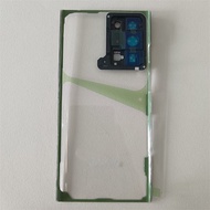 Transparent Back Battery Cover For Samsung Galaxy Note 8 9 10 Note+Plus Note 20 Ultra Back Rear Glass Case Repair parts
