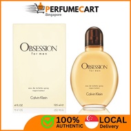 Calvin Klein Obsession Edt For Men 75ml / 125ml / 125ml Tester [Brand New 100% Authentic Perfume Cart]