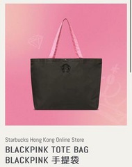 🖤🩷現貨Starbucks Blackpink Tote Bag 袋🖤🩷
