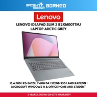 LENOVO Ideapad Slim 3 82XM00TTMJ Laptop - 15.6" FHD/R5-5625U/16GB D4/512GB SSD/W11+HNS