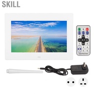 Skill 10 Inch 100‑240V Digital Picture Frame HD 1024x600  Electronic Photo with