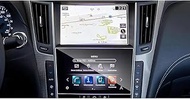 Car Screen Protector for Infiniti QX50 QX55 Q50 Q60 QX80, 8inch+7inch 2pcs Car GPS Navigation Temper