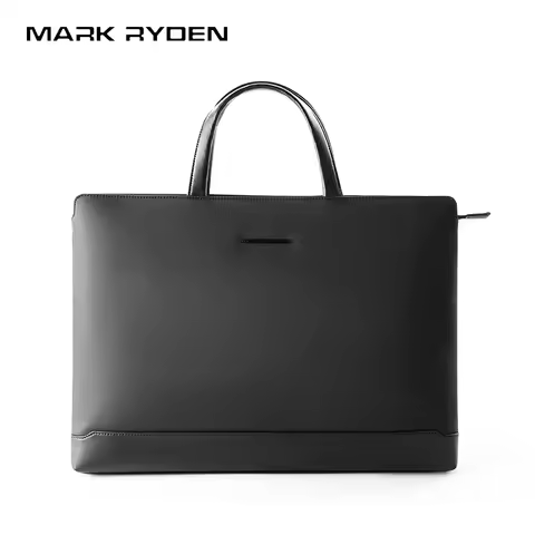 MARK RYDEN Men Laptop Tote Bag 15.6" Oxford Briefcase Lightweight Waterproof Business Handbag for Of