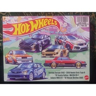hot wheels jdm box set nissan datsun toyota civic mazda