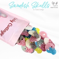 Candy Cottage x Swedish Skulls Mix - Vegan, Halal, Fizzy Gummy, Sour Gummy, Candy Mix, Sweden