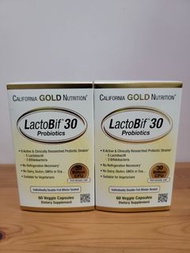 LactoBif 30 益生菌，300 億 CFU，60 粒素食膠囊