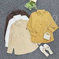 KEMEJA BASIC STRIPE SHIRT L0P0 Code: 1006167
