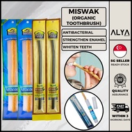 Miswak Organic Toothbrush ( Siwak With Holder / Peelu Zaitoon Olive Natural toothbrush Dental Oral )