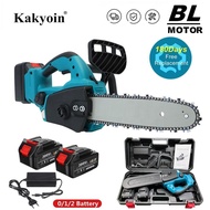 ส่งในวันนี้ 12 Inch Makita  888VF 3000W  เลื่อยไฟฟ้า 1/2แบตเตอรี่ Electric Chain Saw รับประกัน  Saw Cordless Chainsaws Woodworking Garden Tree Trimming Chain Saw Cutter Cordless Brushless Chainsaw Oil Chain saw