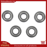 6002Z 15 x 32 x 9 mm shielded metal ball bearings 5 pcs, Silver
