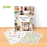 [ZUP] 1100+ Vision Board Book, Vision Board Supplies For Women, Vision Board Clip Art Book, Vision B
