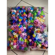 AIUEO ALPHABET LETTERS BEADS