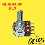 Stereo potentiometer 100k aplus A PLUS